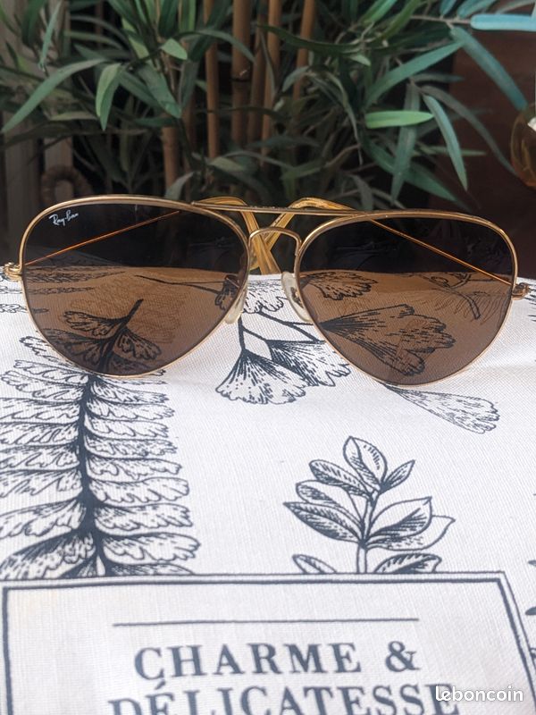 Lunettes Ray Ban aviator USA Bausch & Lomb (image 1)