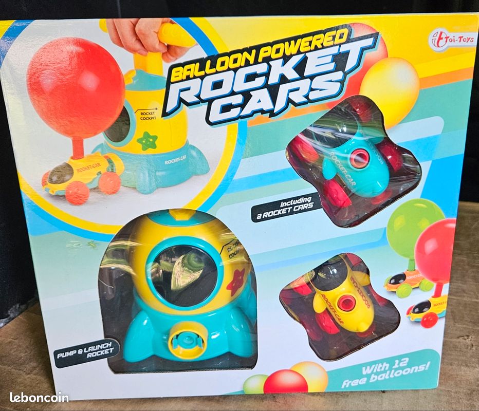 ZoneYan Jouet de Voiture Ballon, Enfants Inertia Ballon Voiture Jouet, Lanceur de Voiture avec Ballon, Voiture Ballon, Jouets Éducatifs pour Enfants, Cadeaux d'anniversaire