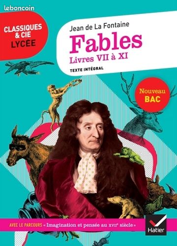 Jean de la Fontaine Fables livres 7 à 11 (image 1)