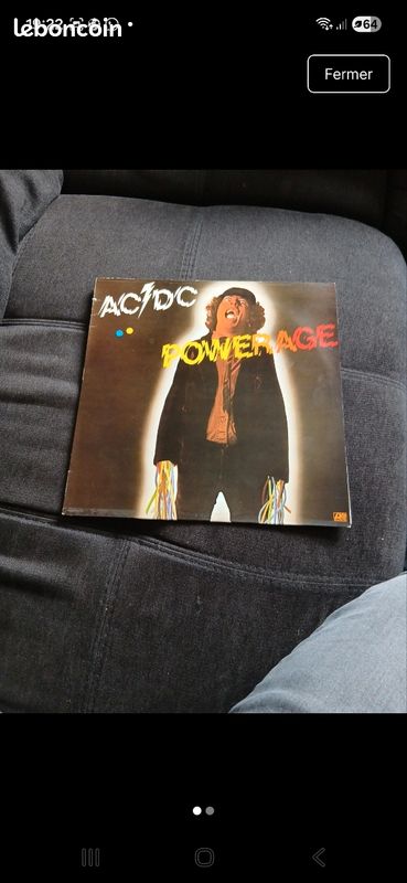 Vinyle 33t acdc (image 1)
