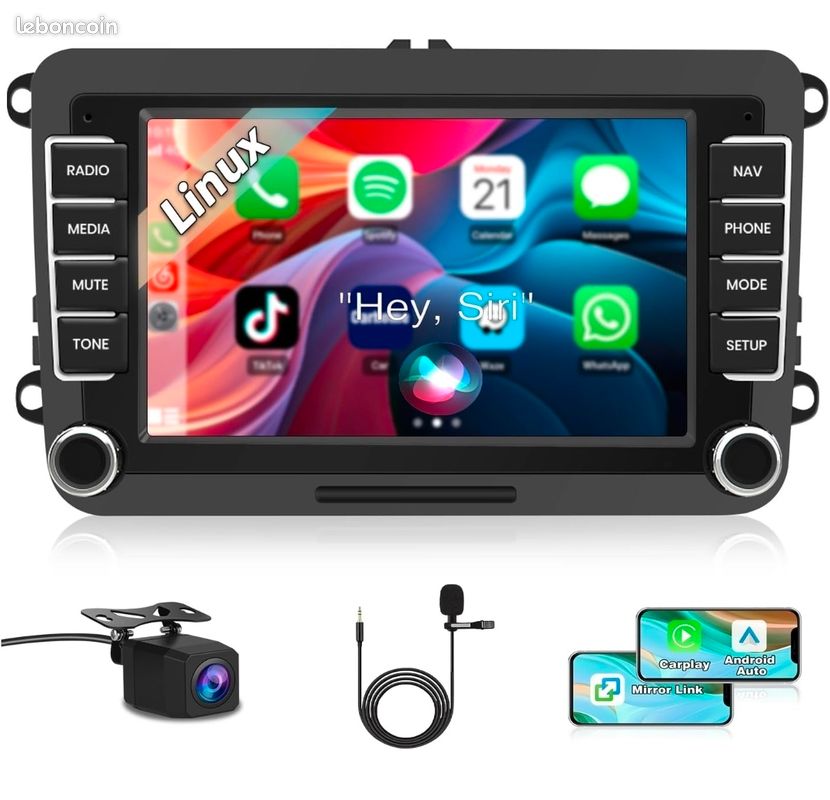 Autoradio carplay vw Volkswagen opel neuf #02 (image 1)