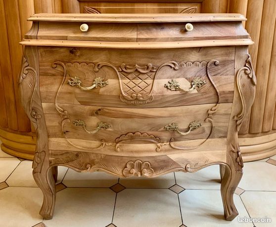 Casa Padrino Commode Baroque Or 100 cm - Meubles de style antique