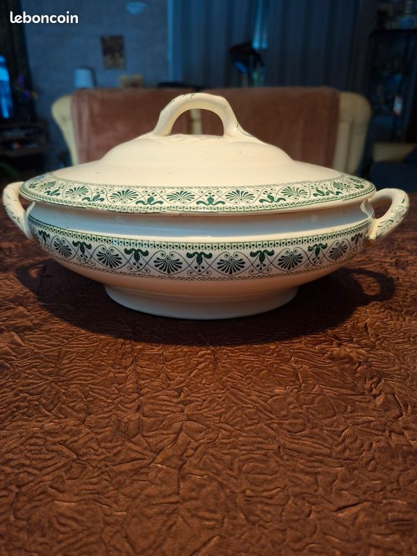 Lot 3 pièces Faïencerie Villeroy & Boch serie Palmette (image 2)