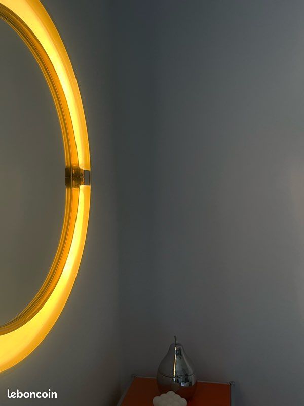 Miroir Allibert vintage années 70 (image 2)