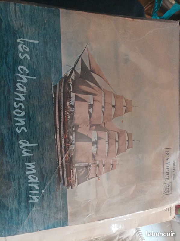 Vinyl 33 T les chansons du marin (image 1)