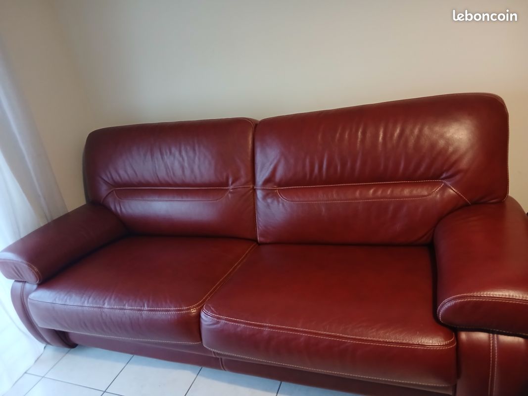 Canapé 3 places + fauteuil (image 2)