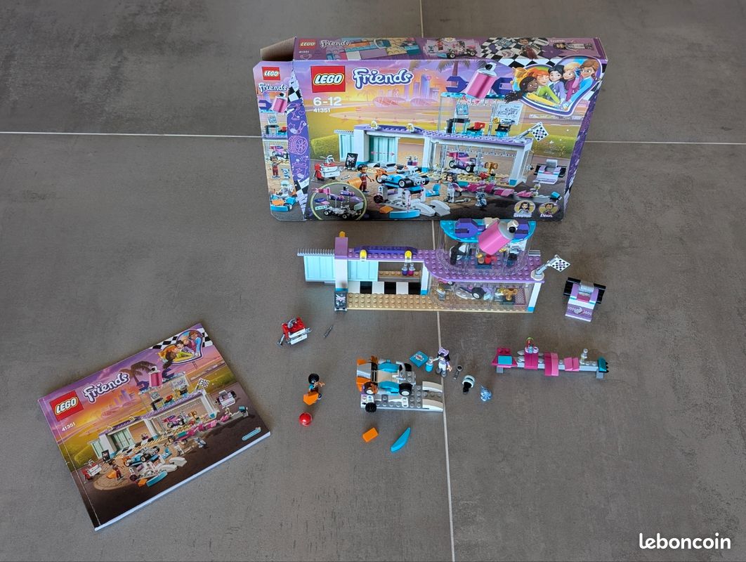 Lego Friends 41351 L'atelier de customisation de kart Jeux Jouets