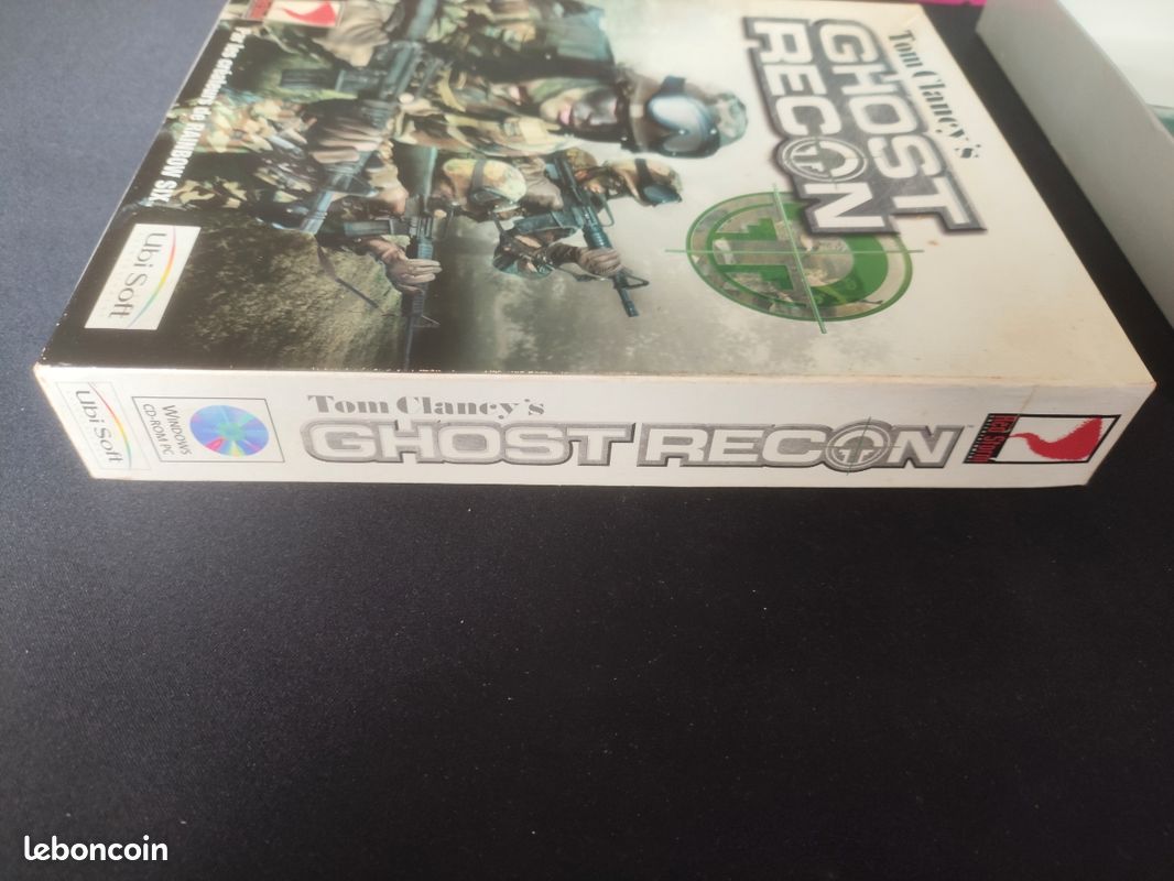 Jeu PC Tom Clancy's Ghost Recon 1 - Big Box Originale, Version Française, En Bon état (boîte Carton)