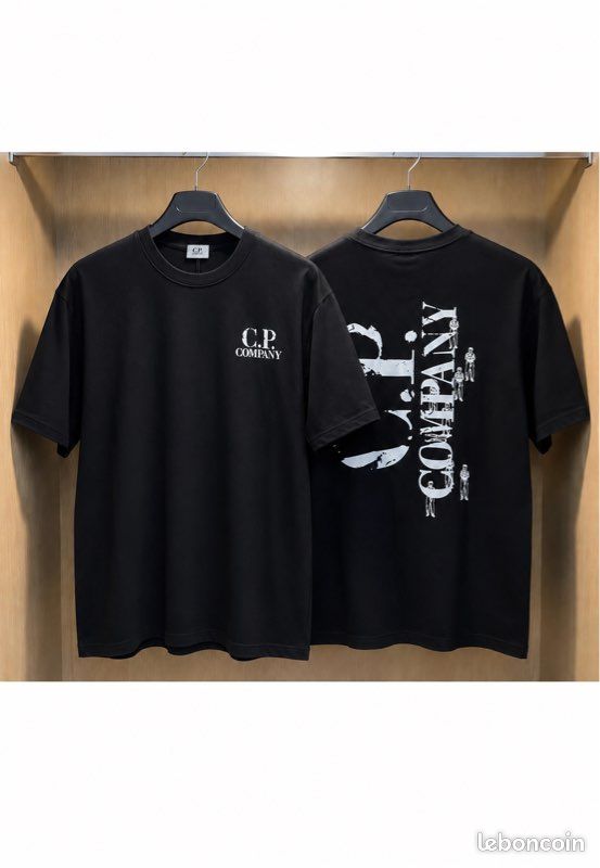 T-shirt /cp compagny / noir et blanc / taille S (image 1)