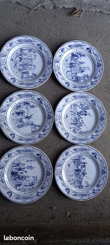 Assiettes décoratives histoire de France (image 2)