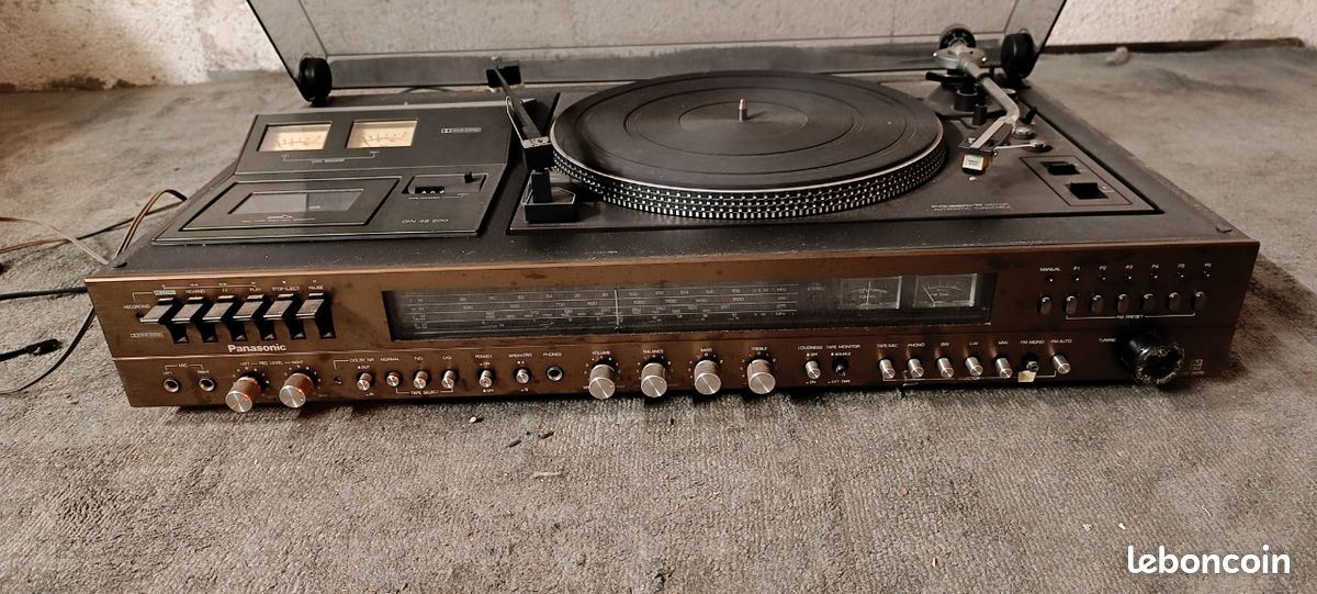 Platine vinyle National Panasonic SG-5070 center Photo, audio