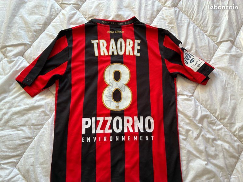 Fc Sion 2015/2016 Maillot De Football Domicile Trikot Errea Homme M #63 Bia