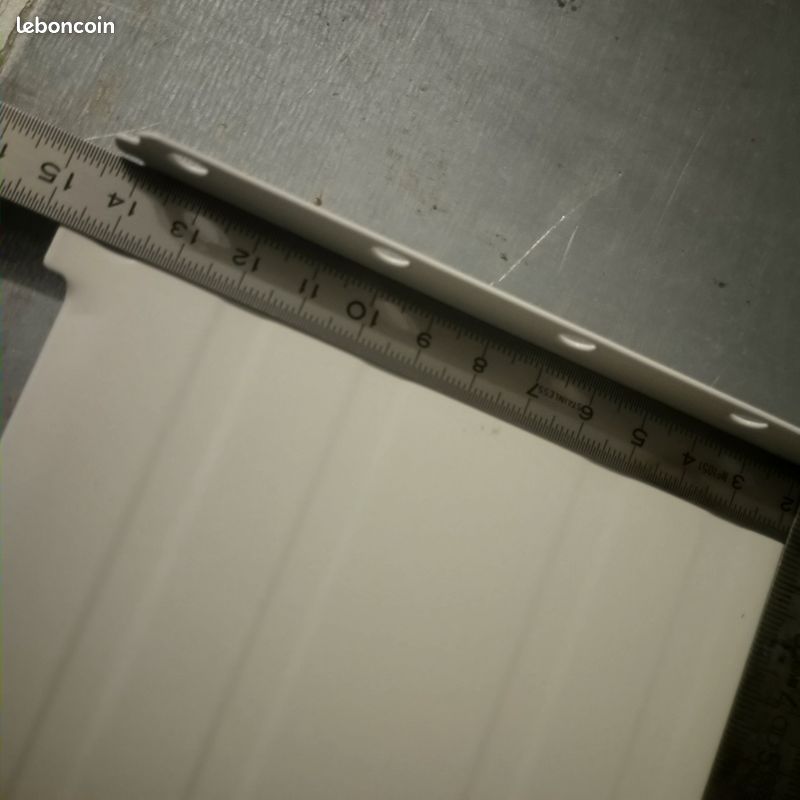 Lot de 5 coulisses pour 5 tiroirs NGV, cotes acier laque blanc. 150 profondeur 265 longeur (image 6)
