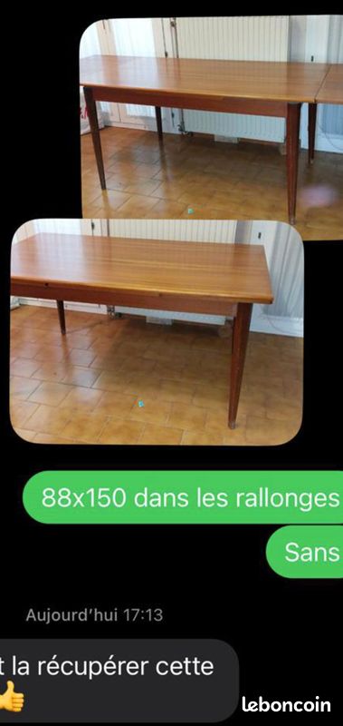 Table en teck (image 2)