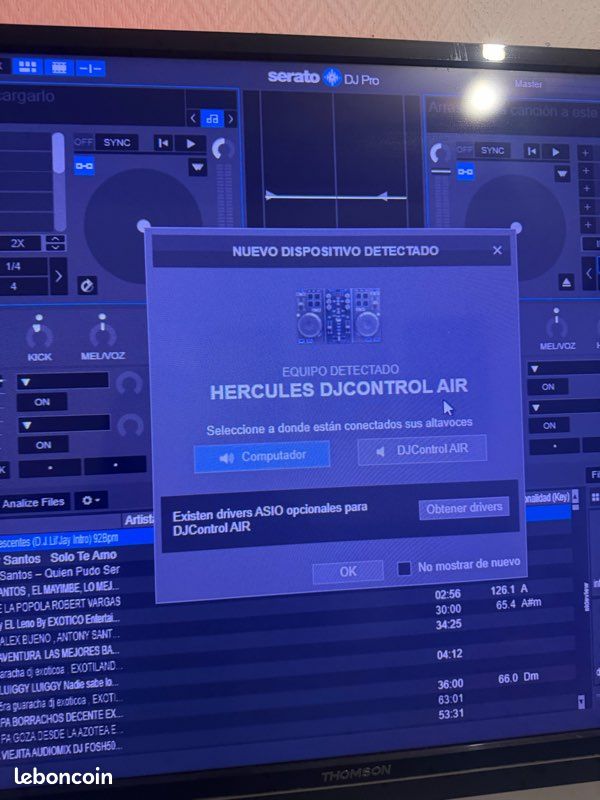 Je vends mon controleur Dj Hércules Dj control Air (image 6)