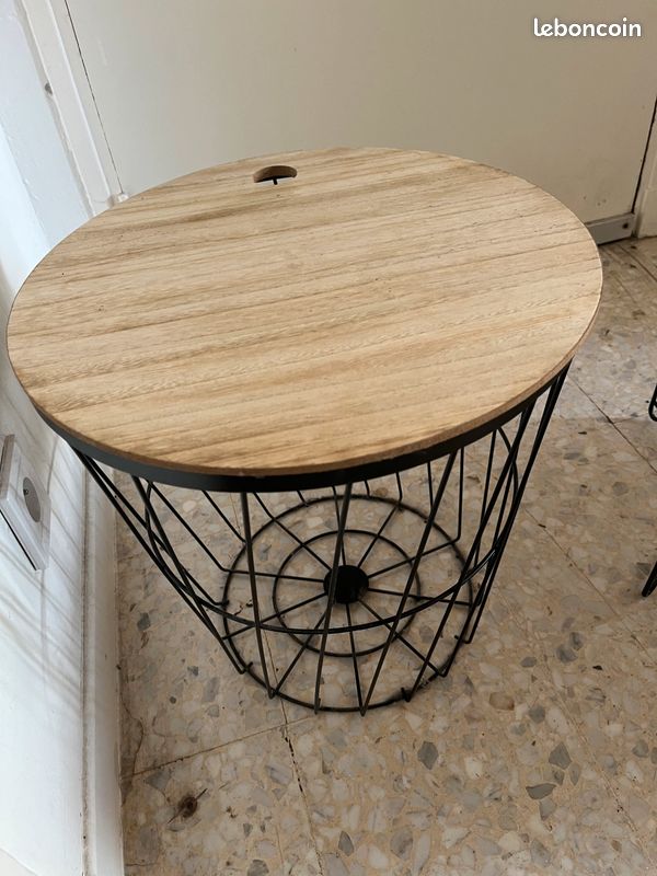 Petite table et un pouf (image 3)