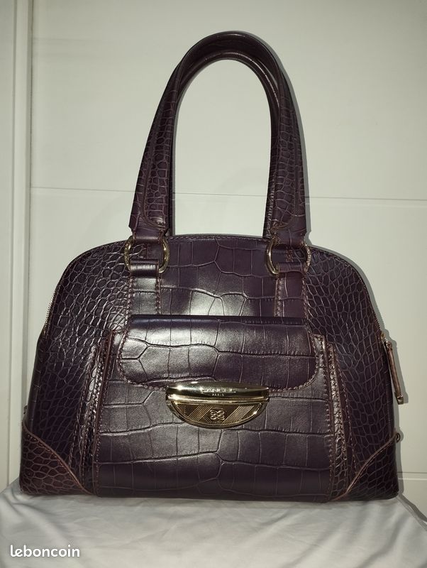 Isabelle Adjani Croco Sac Adjani Lancel Occasion Adjani Bag Sac A