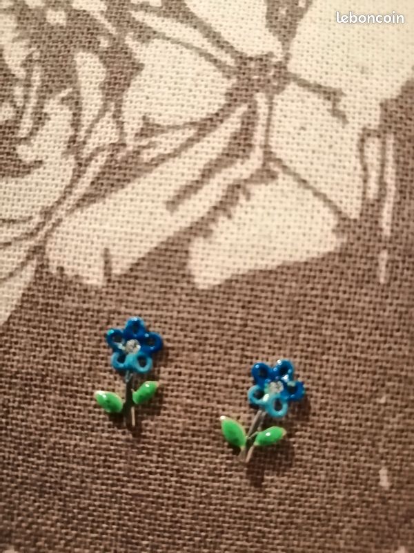 Boucles oreilles petite fille (image 1)