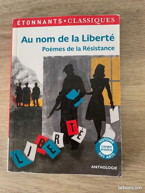 Au nom de la Liberté Poèmes de la Résistance (image 1)