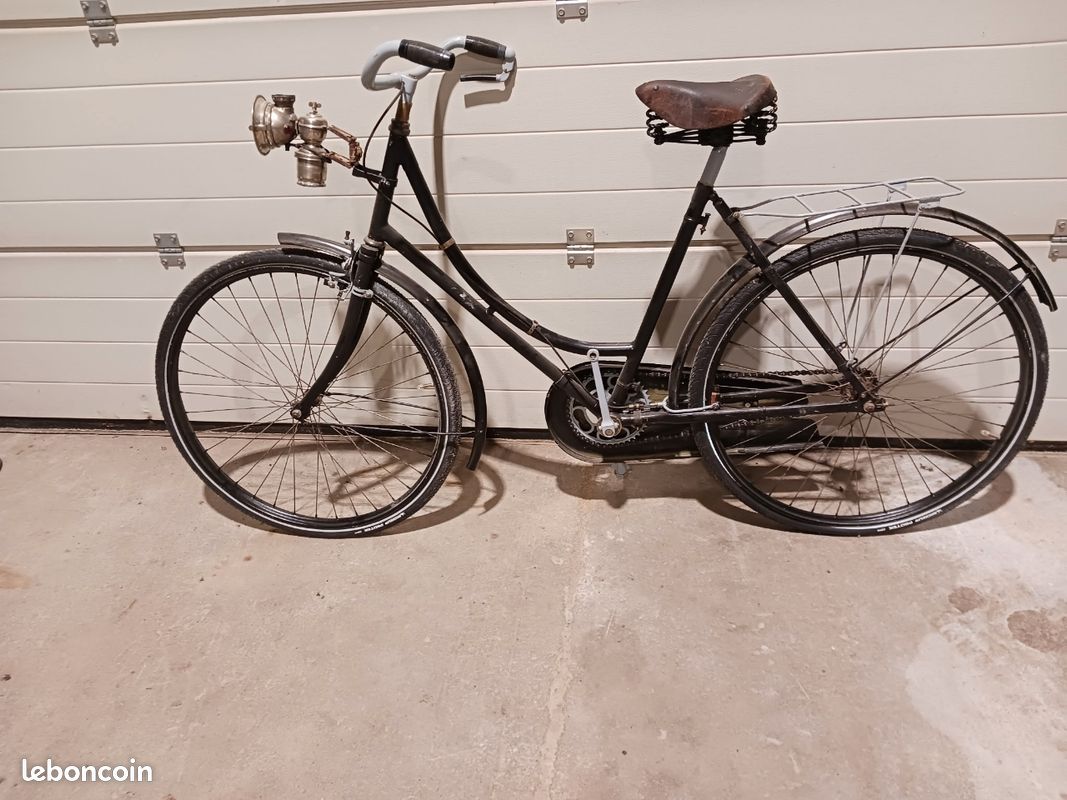 Pédales de vélo vintage noires