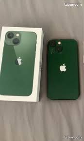 Iphone 13 mini vert 128 go (image 1)
