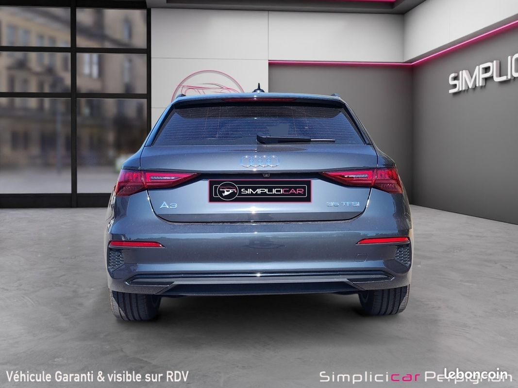 AUDI A3 SPORTBACK 35 TFSI Mild Hybrid 150 Design Luxe - Virtual Cockpit - CarPlay - Clim Bizone - Garantie 12 Mois (image 8)