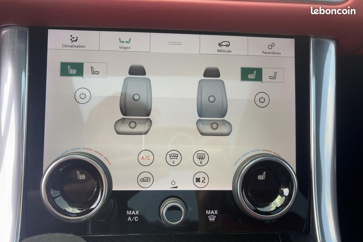 Land rover range rover sport p400e 404 hse - carplay - virtual cockpit - hayon elec - jantes 20-interieur uniqu (image 22)