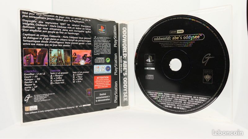 PlayStation 1 - Oddworld : L'Odyssée D'Abe (Démo Jouable) - PS1 - Bon état