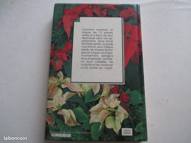 (1094) BE - Le guide des plantes d’intérieur David Squire ISBN 2-7242-4198-3 France Loisirs (image 2)