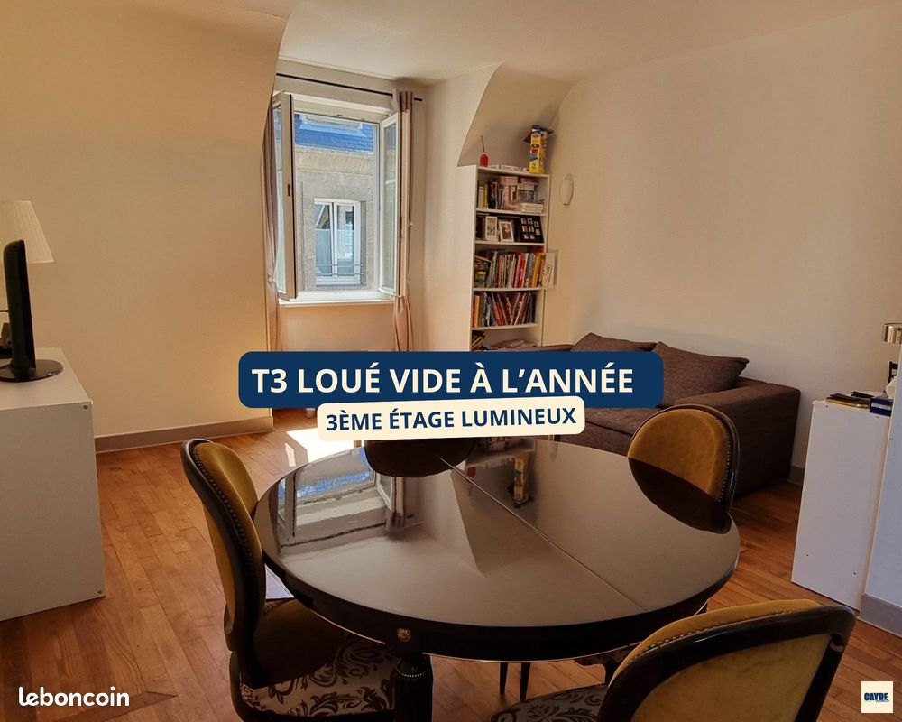 Appartement 3 pièces 76 m² · à Saint-Malo · 76 m² · 870 €