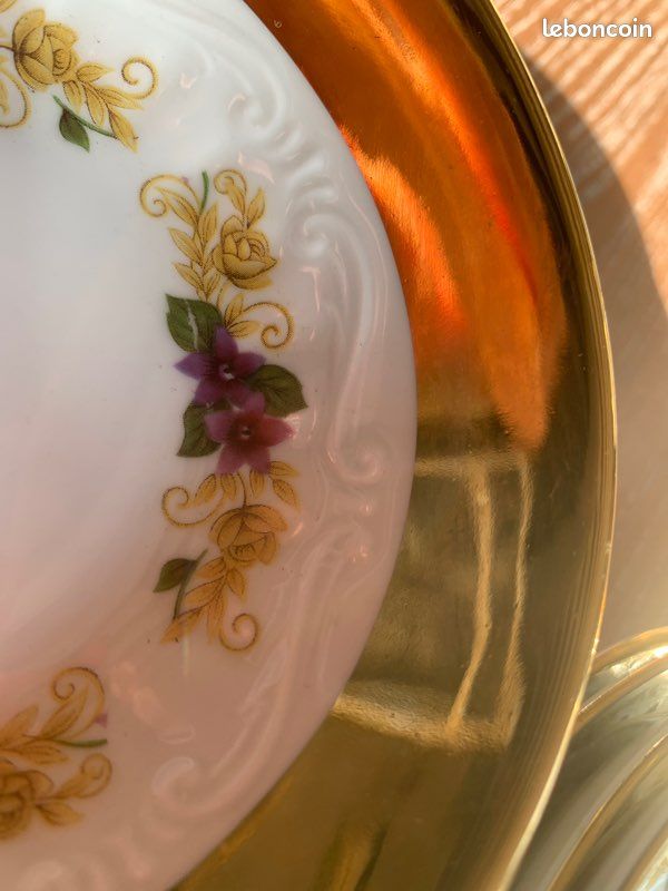 Service à Mignardises D'occasion - Ensemble Générique Pour Apéritif Ou Dessert