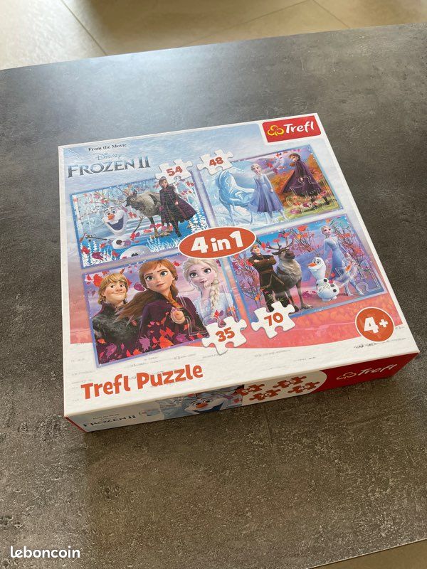Educa – 2 Puzzles La Reine Des Neiges – 48 Pièces Chacun – Boîte De 2, Dès 4 Ans – Dimensions 28x20 Cm