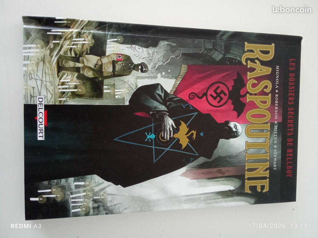 Raspoutine (les dossiers secrets de hellboy, delcourt comics) (image 1)