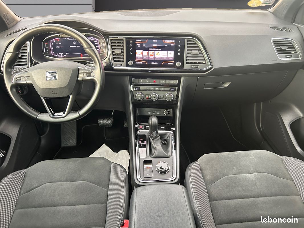 SEAT ATECA 2.0 TDI 150 XCELLENCE DSG7 - 150Ch - Garantie 12 mois / 1ère Main / Entretien Seat / Toit Ouvrant / CarPlay / Caméra 360 (image 2)