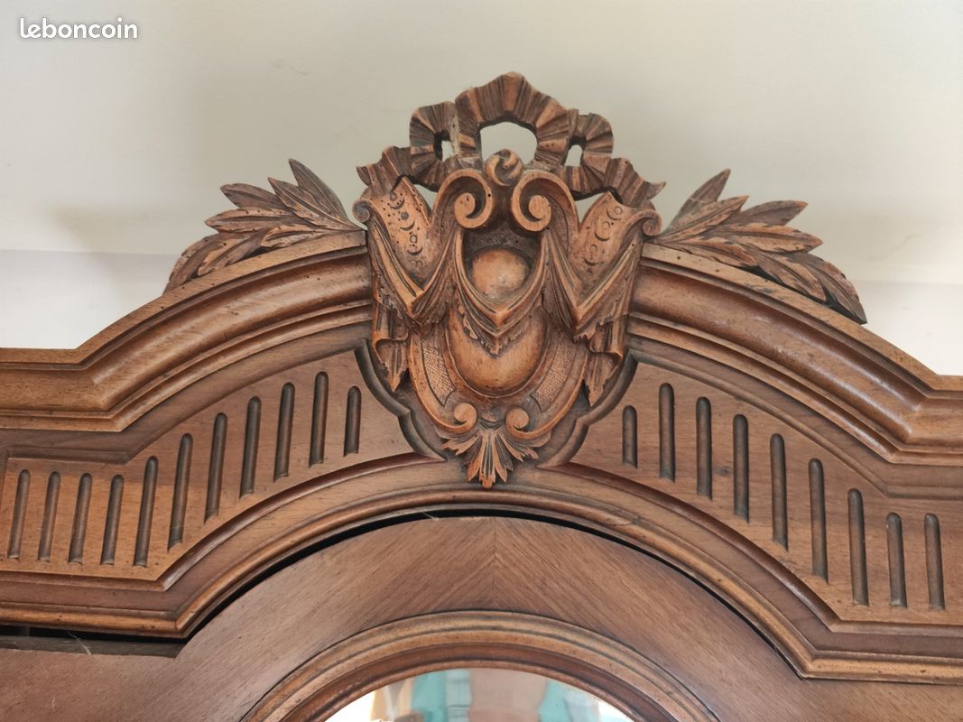 Armoire bois et miroir (image 3)
