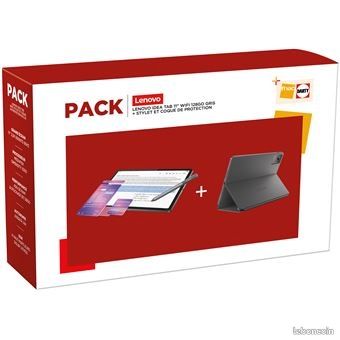 Lenovo Tab M11 128 Go + Stylet + Housse – État neuf / Pack complet (image 1)