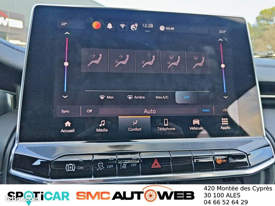 JEEP Compass 1.3 PHEV T4 190 ch 4xe eAWD Limited (image 34)