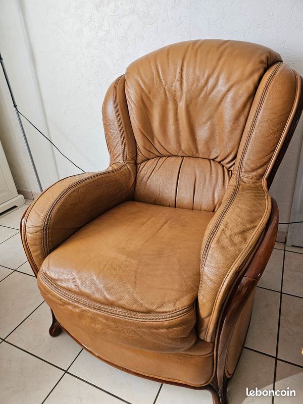 Canapé cuir (image 3)