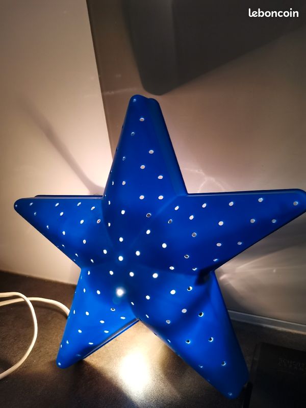 Luminaire applique étoile bleue enfant (image 5)