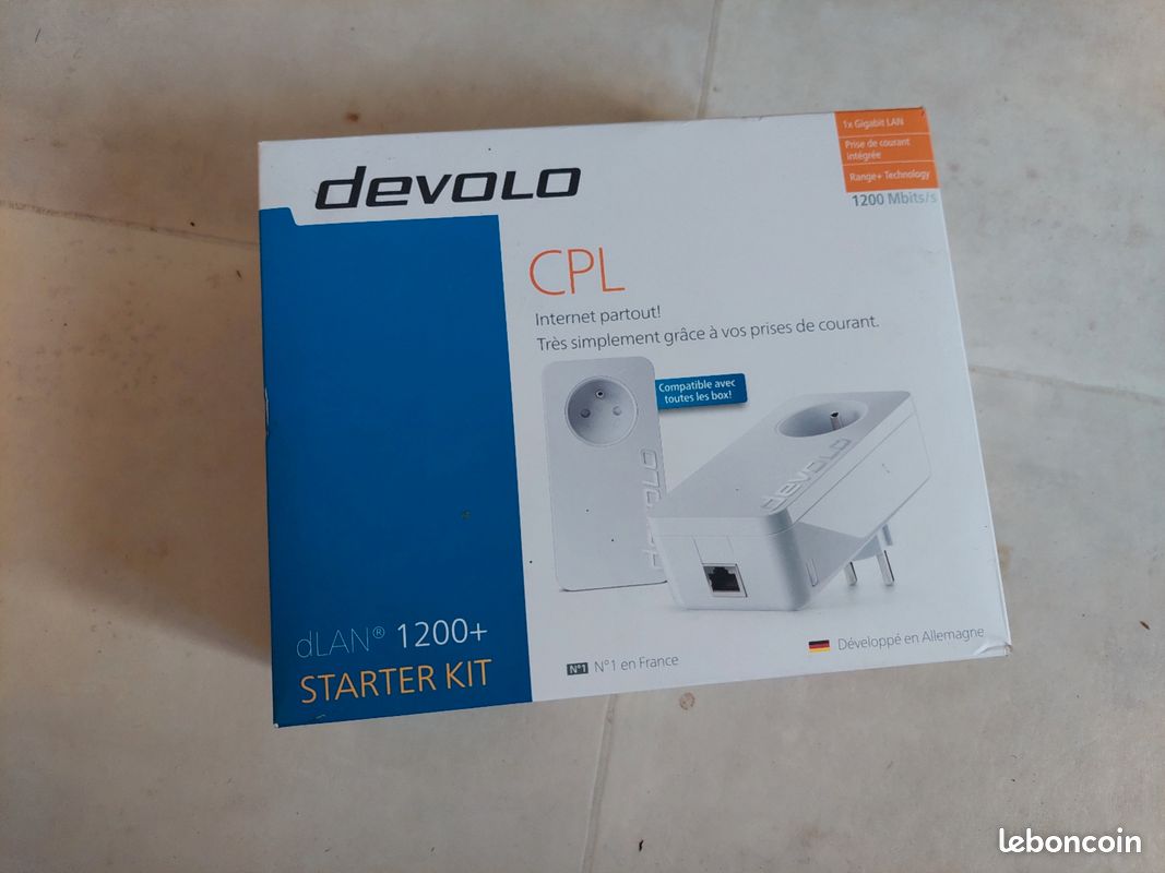 Boitier internet devolo cpl dlan 1200+ (image 1)