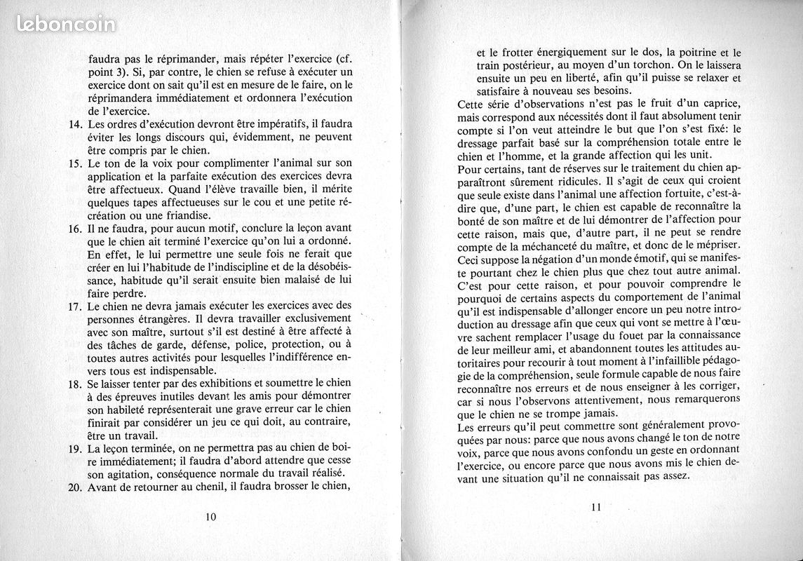 Dressage du Berger Allemand - Alphonse Pacheco - Année 1984 (image 6)