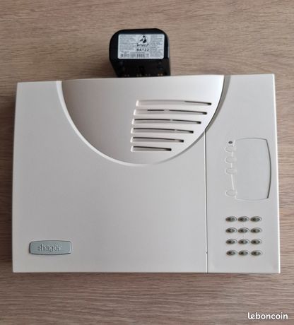 Centrale D'alarme Hager Sepio Logisty S303-22F Avec Sirène Intégrée (neuve)