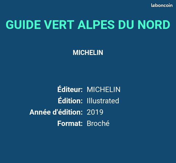 Guide vert alpes du nord - michelin (image 2)