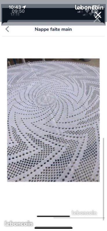 Jolie Nappe fait main (image 2)