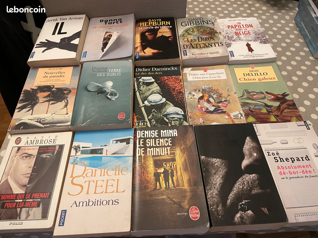 Lot n° 5 Lot de livres romans et divers (image 2)