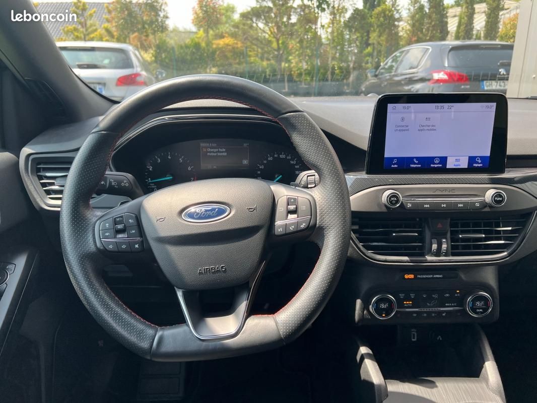 Ford Focus SW BREAK ST LINE 1.0 ECOBOOST 125CH BVA8 (image 10)