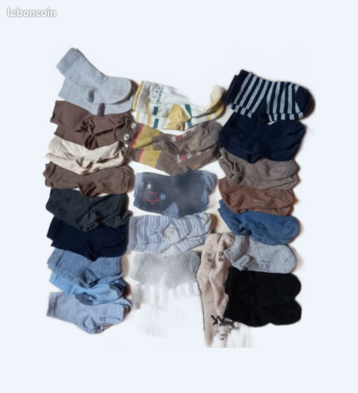 Lot de chaussettes enfant 23/26 (image 1)