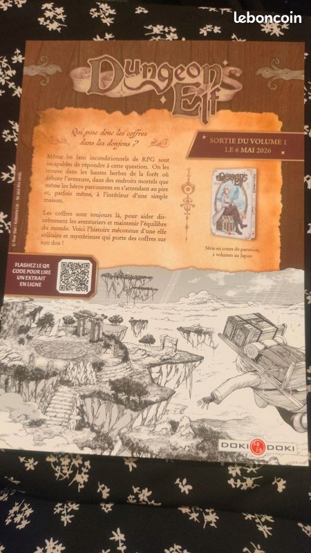 Carte de présentation manga Dungeons Elf (image 2)