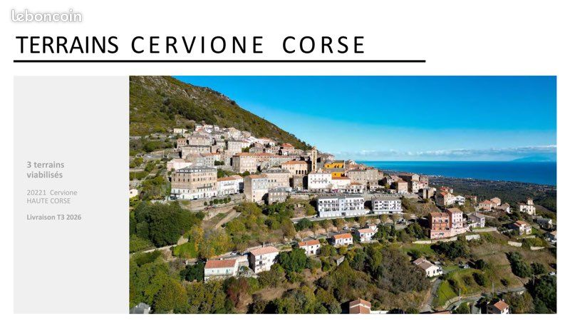 Terrains constructibles · à Cervione · 99 580 €