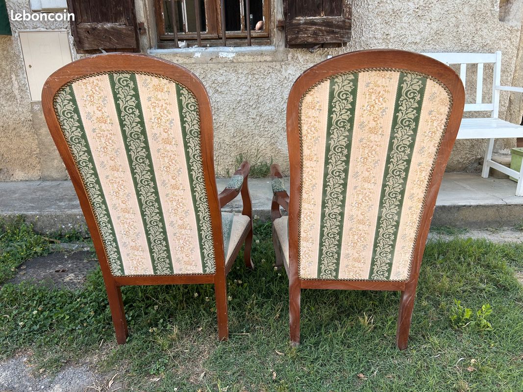 Fauteuils voltaires à rénover (image 2)